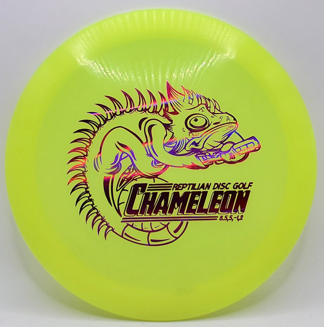 Amber Chameleon (Big Stamp) 8.5, 5, -1, 2
